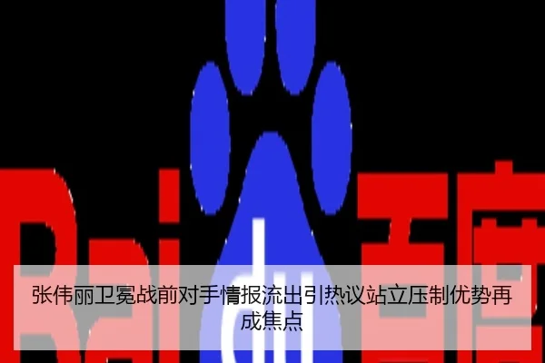 张伟丽卫冕战前对手情报流出引热议站立压制优势再成焦点